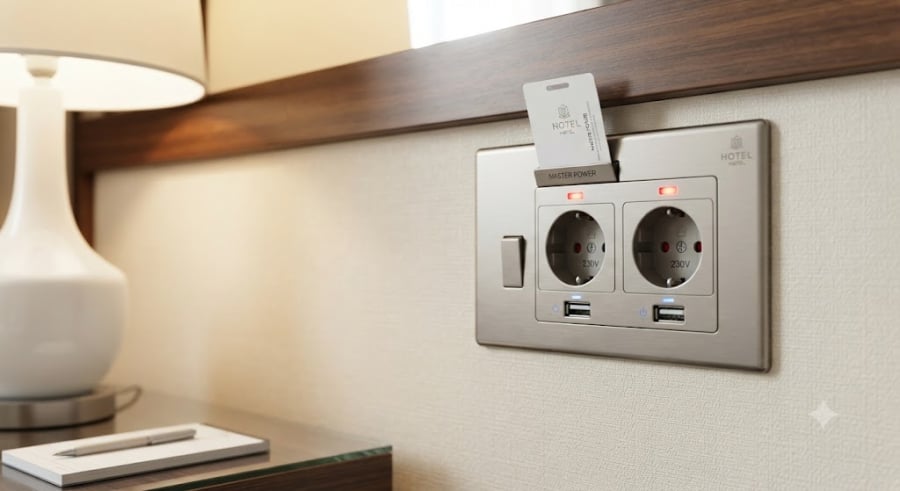 Khi bước vào phòng khách sạn, đa số chúng ta thường lao đến chiếc giường êm ái hay chạy ra cửa sổ để ngắm cảnh. Thế nhưng, các 
