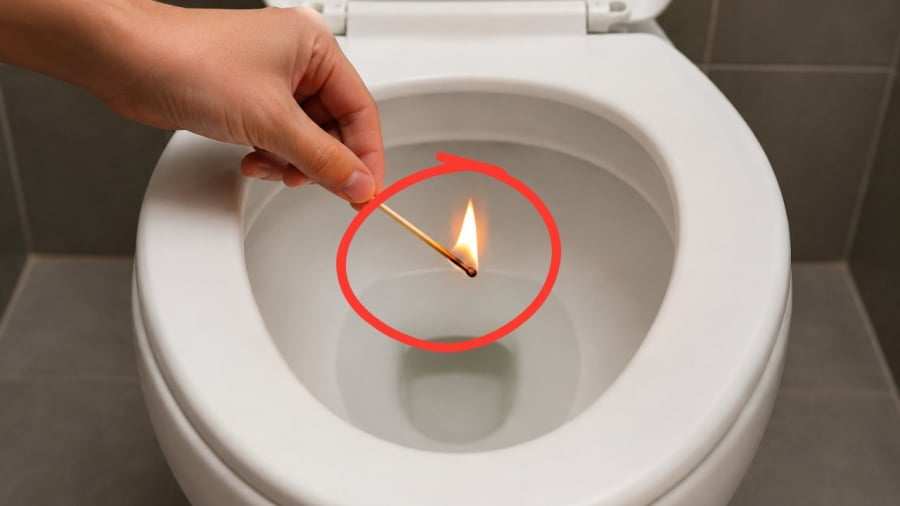 Vì sao que diêm có thể khử mùi?    