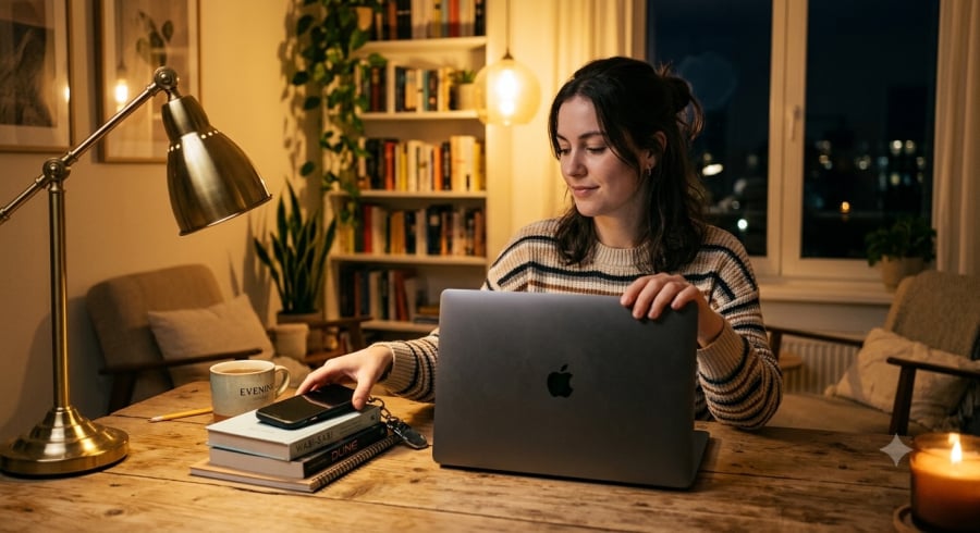 Tạm gác công việc và thiết bị điện tử sau 9 giờ tối giúp Sh88bet đăng ký miễn phí dễ bước vào trạng thái nghỉ ngơi.