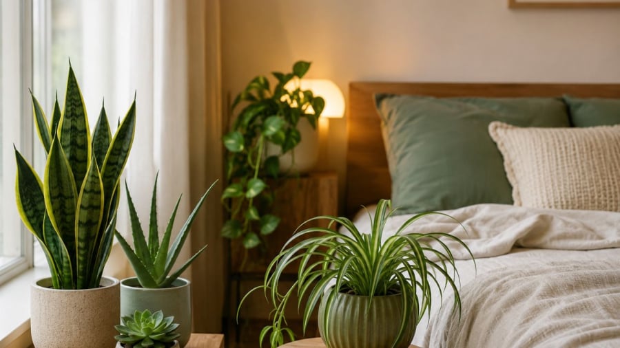 Một số cây cảnh thích hợp cho phòng ngủ