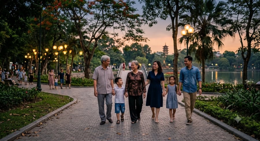 Chỉ 10–20 phút đi bộ sau bữa tối có thể mang lại nhiều lợi ích cho sức khỏe nếu duy trì đều đặn.