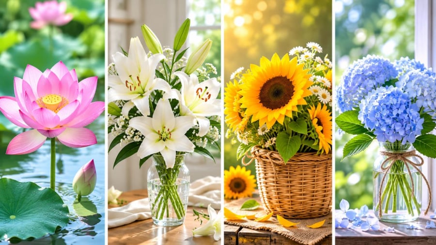 Bạn chọn loại hoa nào?
