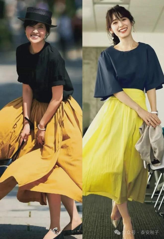 Không phải ngẫu nhiên váy midi hay váy dài luôn xuất hiện trong tủ đồ của nhiều phụ nữ trung niên.