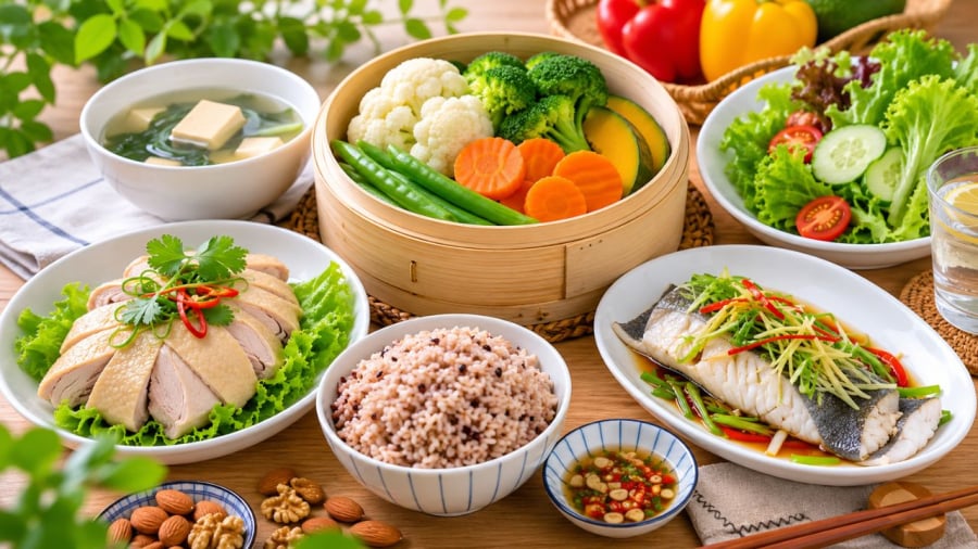 Có phải cứ ăn đồ luộc hấp là tốt?