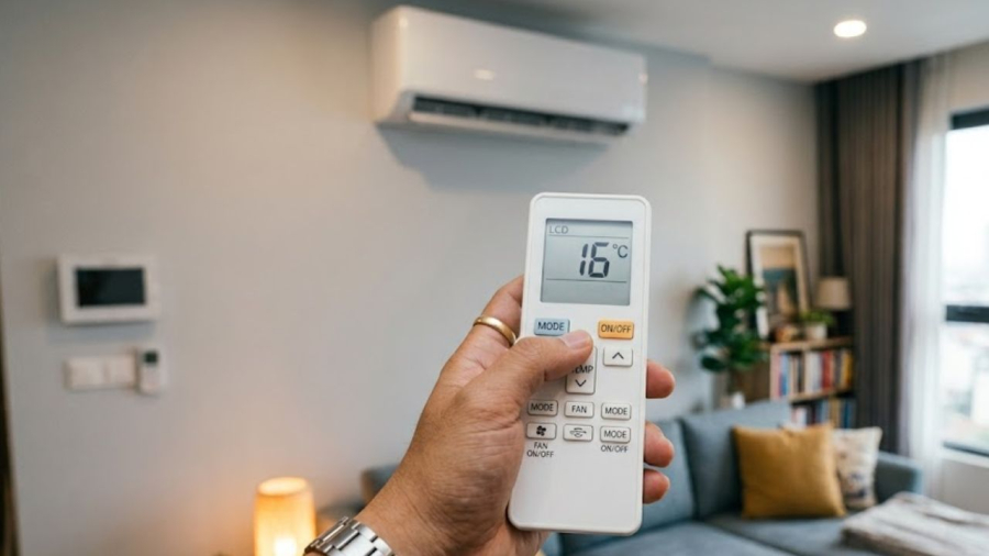 Việc để nhiệt độ điều hòa quá thấp sẽ khiến thiết bị hoạt động ở công suất cao, gây tốn điện không cần thiết, dễ dẫn tới sốc nhiệt khi đi ra ngoài hoặc từ ngoài đi vào nhà.