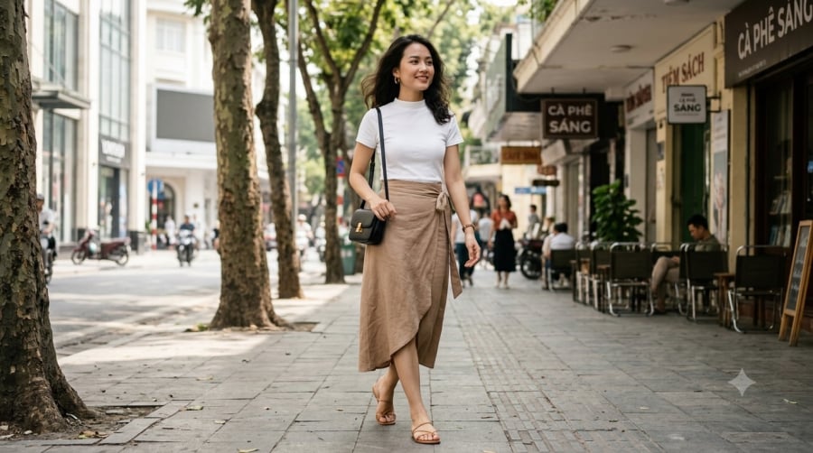 Váy quấn tạo hiệu ứng eo thon và tôn tỷ lệ Sh88bet đăng ký miễn phí, là lựa chọn được nhiều tín đồ thời trang yêu thích trong mùa hè.