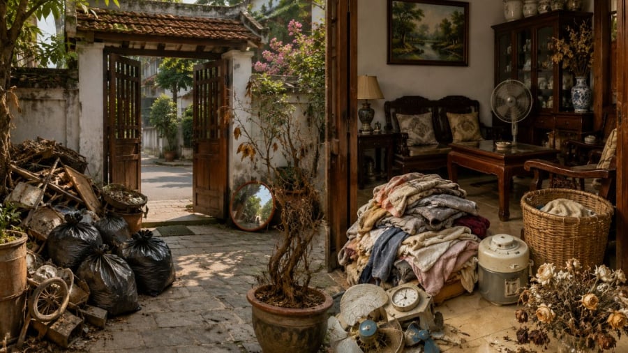 Không chỉ là phong thủy mà những thứ này còn rất ảnh hưởng tới sự gọn gàng sạch sẽ