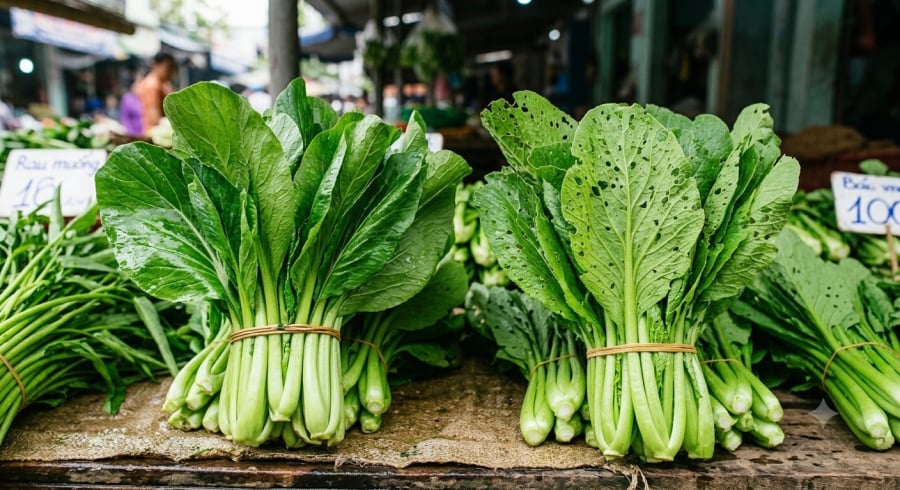 Lỗ nhỏ trên lá chưa phải là yếu tố duy nhất để đánh giá chất lượng hay độ an toàn của rau.
