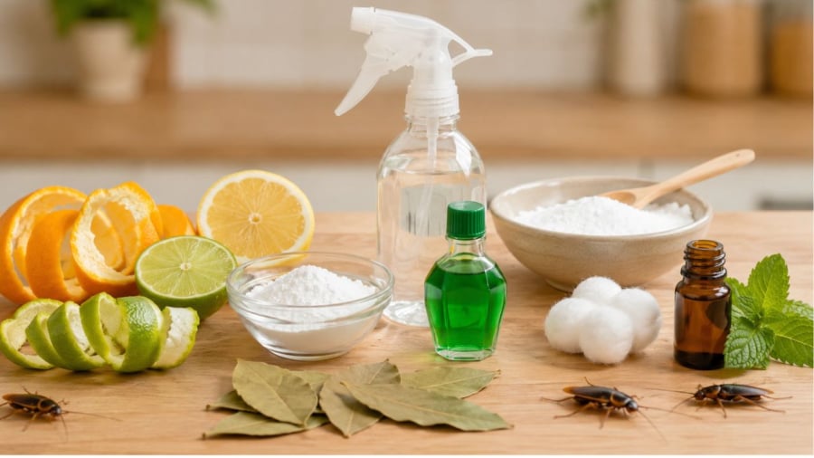 Những cách này giúp đuổi gián hiệu quả