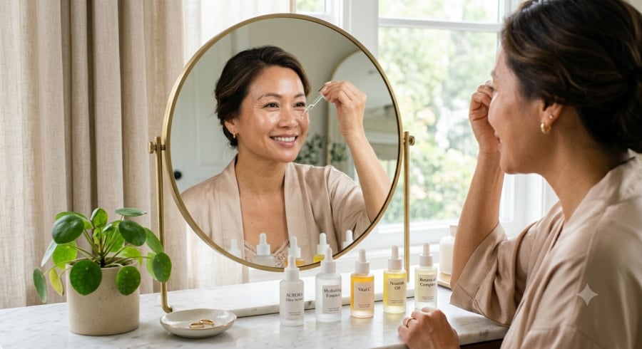 Sau tuổi 40, việc lựa chọn đúng loại tinh chất có thể giúp Mừng SHBET phiên bản mới 2025 duy trì độ ẩm, cải thiện độ đàn hồi và trông tươi tắn hơn.