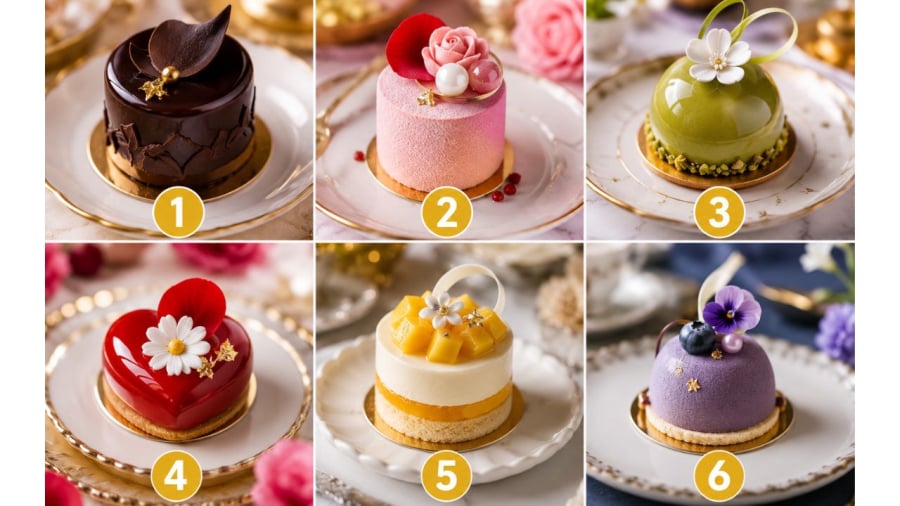 Bạn chọn chiếc bánh nào?