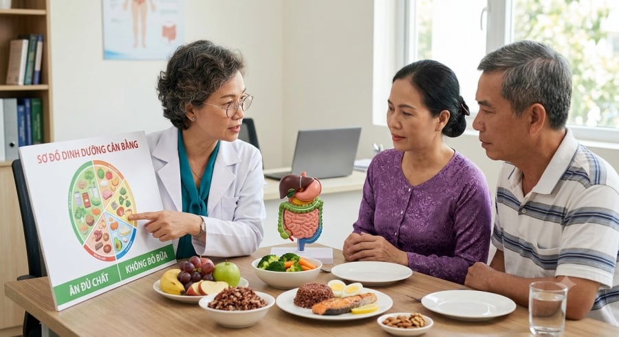 Các chuyên gia khuyến nghị xây dựng chế độ ăn cân bằng, phù hợp với tuổi tác và tình trạng sức khỏe thay vì chạy theo xu hướng cắt giảm bữa ăn.