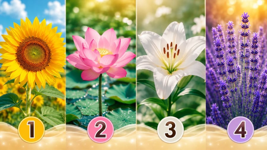 Bạn chọn bông hoa nào?
