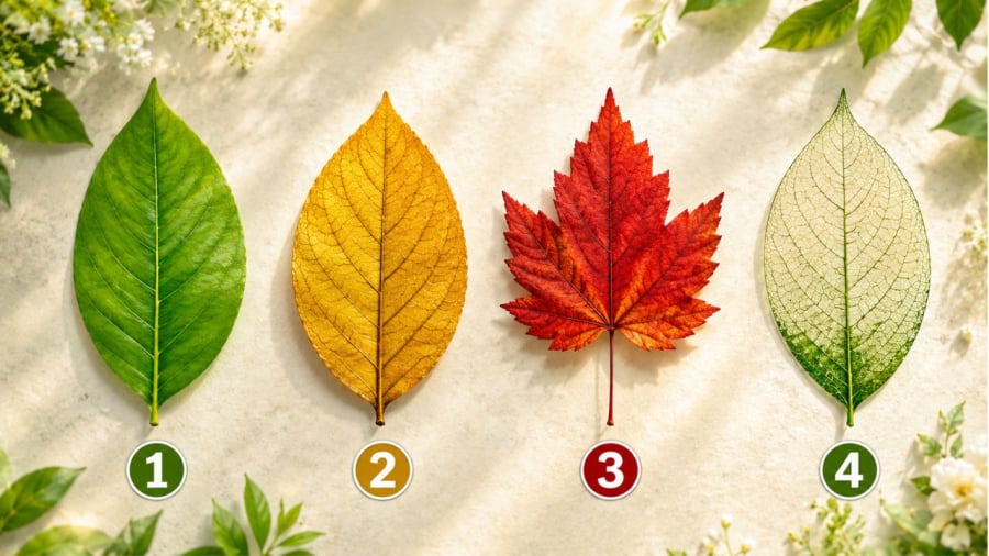 Bạn chọn chiếc lá nào?
