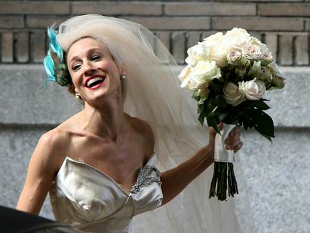 Sarah Jessica Parker - Bà đầm chạy marathon bằng giày cao gót.