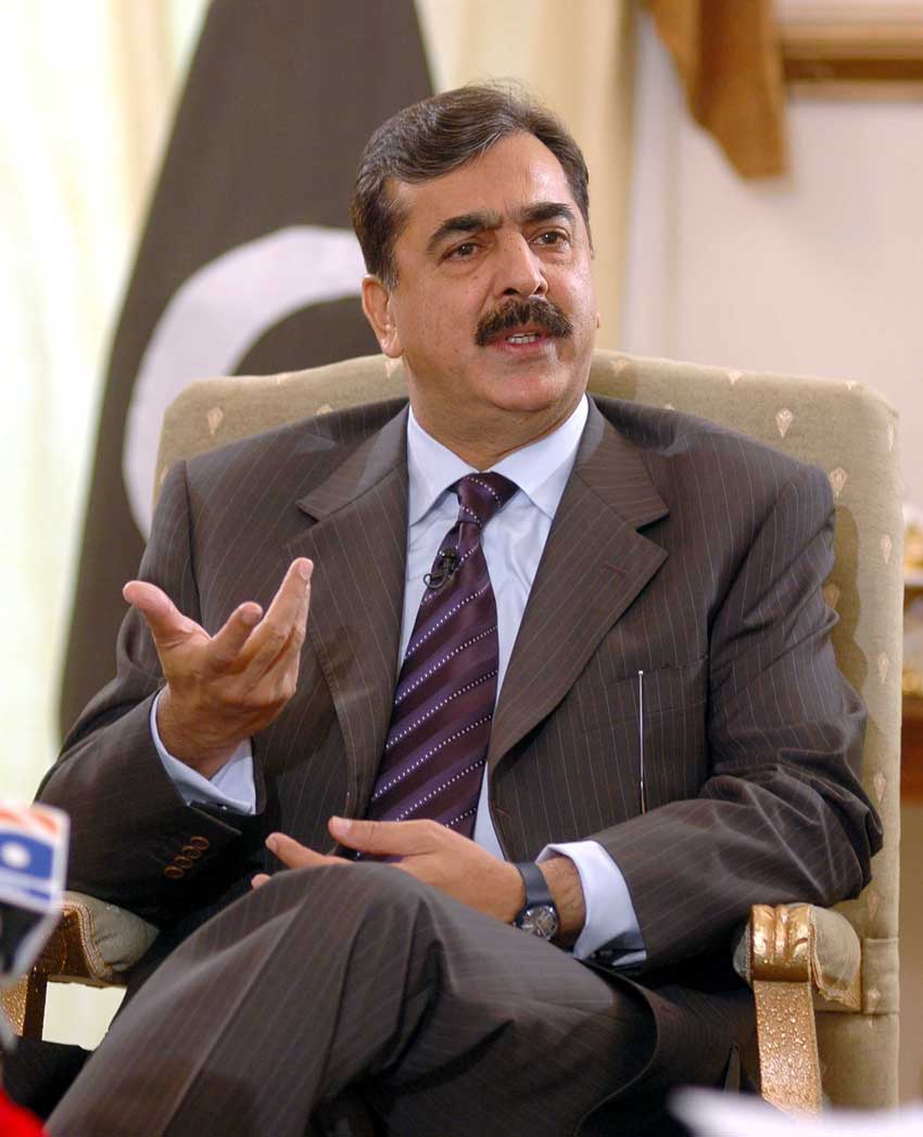 Thủ tướng Pakistan Yousuf Raza Gilani 