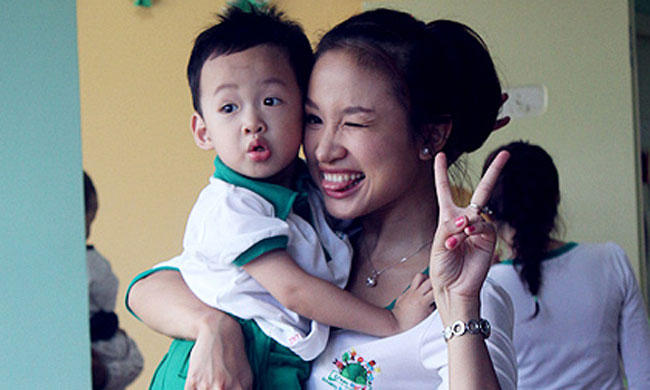 Thanh Vân chỉ cho biết