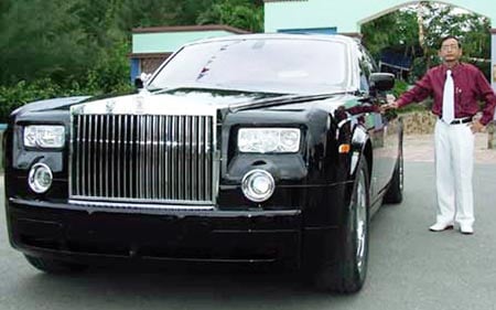 Đại gia Lê Ân nổi tiếng hơn với chiếc Rolls Royce