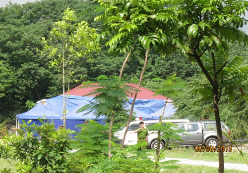 Nơi thi hành án trong Trại giam Công an Hà Nội.