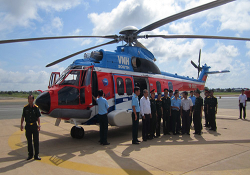 Hình ảnh trực thăng EC-225 VN-8620