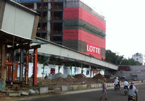 Hiện trường vụ tai nạn.
