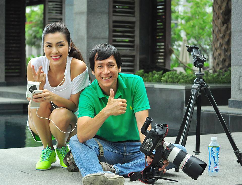 Nụ cười đã trở thành thương hiệu của Tăng Thanh Hà.
