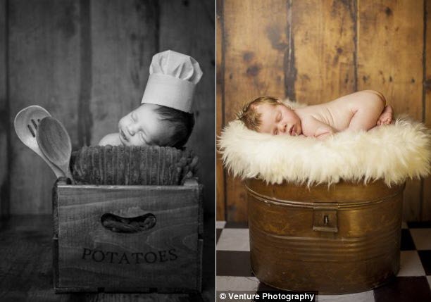 Theo Venture Photography, 14 ngày đầu đời là thời gian đáng yêu nhất của trẻ.
