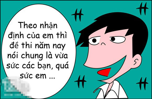 Vừa sức các bạn, quá sức em!