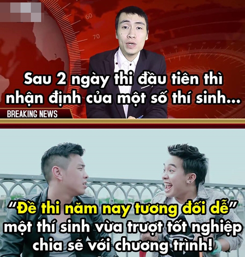 Đề thi năm nay rất..."dễ"!