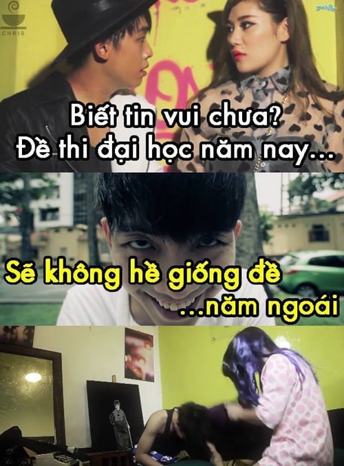 Đề thi năm nay... không giống với đề thi năm trước!