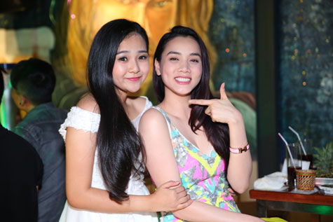 Người mẫu Trang Nhung là một trong các khách mời VIP
