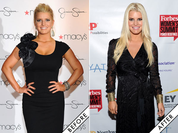 Sau khi sinh con lần 2, Jessica Simpson đã giảm cân theo phương pháp Weight Watchers. Mỗi loại thức ăn sẽ được chấm theo số điểm cụ thể, thức ăn làm đầy bụng có điểm ít hơn thức ăn mang giá trị dinh dưỡng. Bà mẹ 2 con không cần kiêng khem bất cứ loại thực phẩm nào nhưng lại dễ dàng kiểm soát được năng lượng nạp vào dựa trên số điểm.