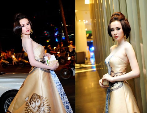 Angela Phương Trinh kiêu kì và sang trọng.