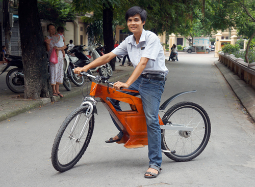 Loại xe tự chế hấp dẫn,