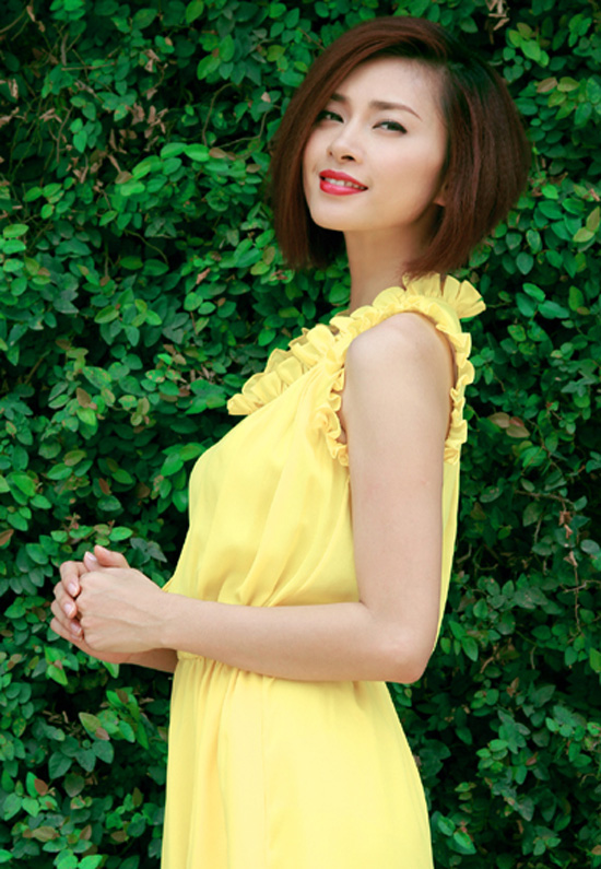 Ngô Thanh Vân cũng là một người chuộng tóc ngắn.