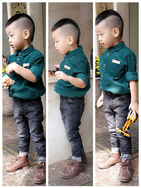 Subeo ngày càng đáng yêu với gu thời trang quá tuyệt.