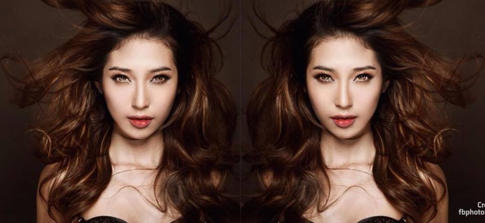 Khổng Tú Quỳnh xinh và gợi cảm.