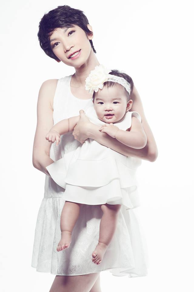 Đỗ Mạnh Cường chọn bé Thỏ - Victoria Nguyễn là hình ảnh đại diện cho thương hiệu Kids by của mình.