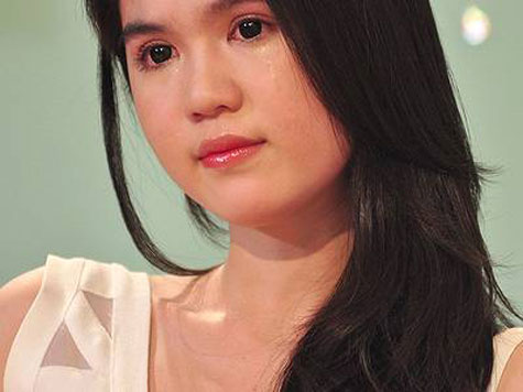 Ngọc Trinh là lần khóc nổi tiếng khi chia sẻ về quá khứ.