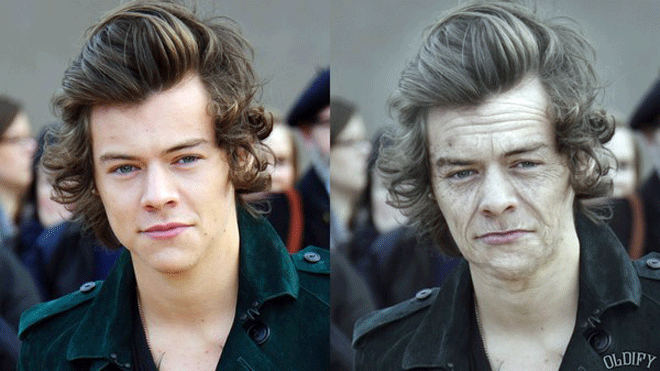Anh chàng ca sỹ “hot boy” của nhóm nhạc One Direction Harry Styles thì sao?