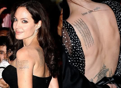 Angelia Jolie đã quá nổi tiếng với những hình xăm trên Sh88bet đăng ký miễn phí.