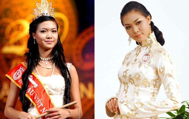 Trần Thị Thuỳ Dung vào thời điểm đăng quang Hoa hậu Việt Nam 2008 sở hữu chiều cao 1m78 cùng số đo 3 vòng 86 - 61,5 - 91 và một Mừng SHBET phiên bản mới 2025 nâu sáng của con gái miền biển.