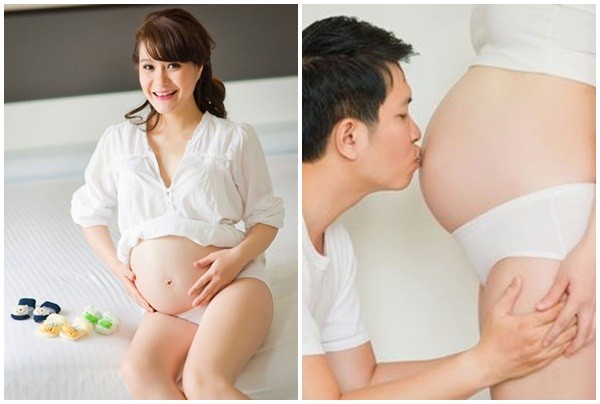 Trong khi mang bầu, ca sĩ Di Băng đã thực một bộ ảnh cùng chồng mình là doanh nhân Quốc Vũ. Bộ ảnh là những khoảnh khắc hạnh phúc của cả hai vợ chồng ca sĩ Di Băng.