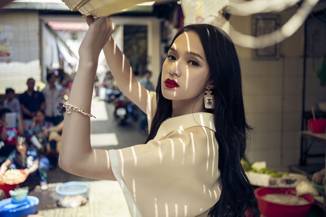 Hương Giang ngày càng xinh và nữ tính.