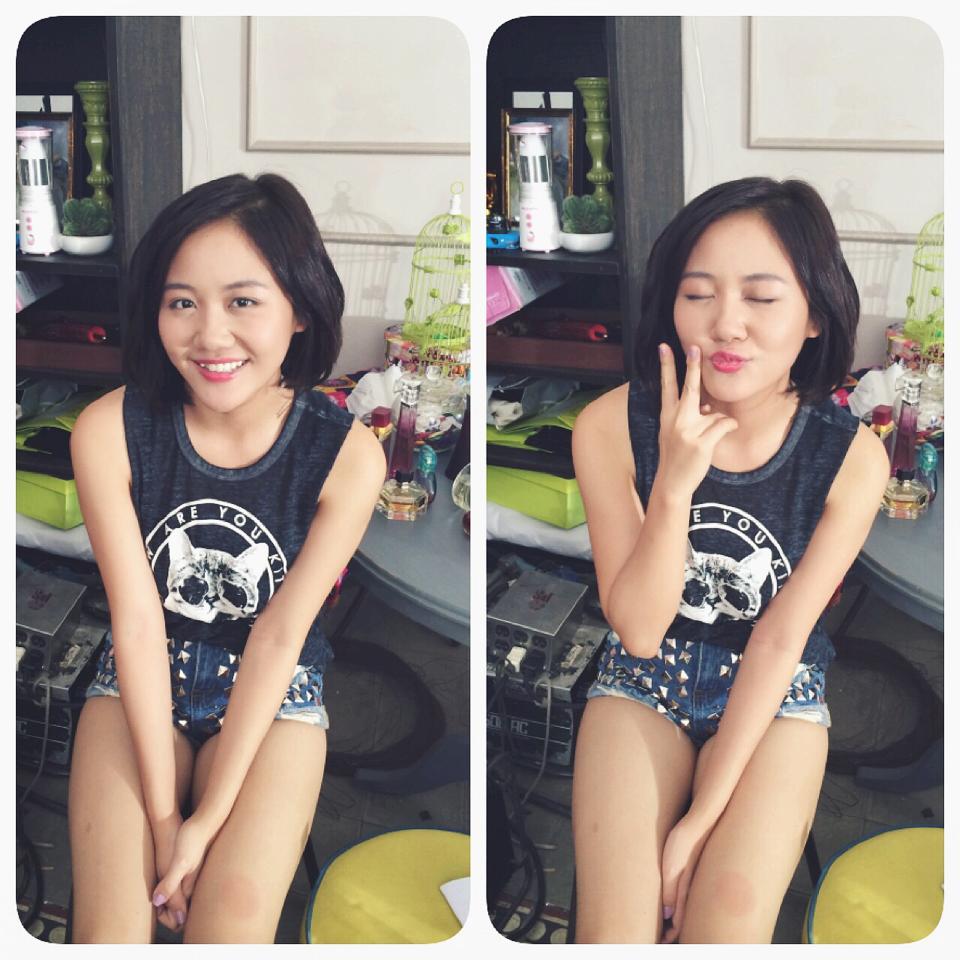 Văn Mai Hương than quay MV từ 5 giờ sáng đến tận chiều vẫn chưa được nghỉ nên "mặt như cái quần".
