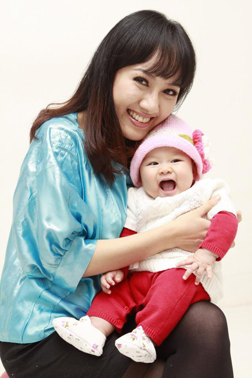 Hai mẹ con đáng yêu đúng không?
