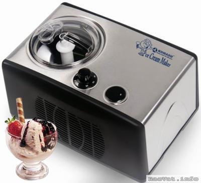 Máy làm kem tại gia vô cùng tiện lợi khiến nhiều người thích thú.