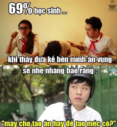 Nhất quỷ nhì ma, thứ 3 học trò.
