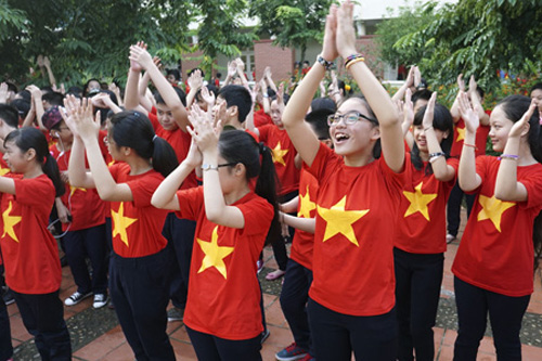 Niềm vui ngày tựu trường.