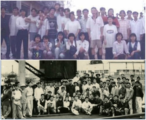 Sinh viên trường Kinh tế Quốc dân niên khóa 1996-2000.